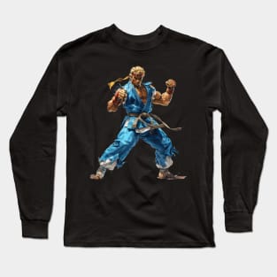 Street Fighter Ken Long Sleeve T-Shirt